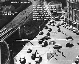 ORAN CITE PERRET 36 Cite Perret     carrefour vu de notre SaM 1958